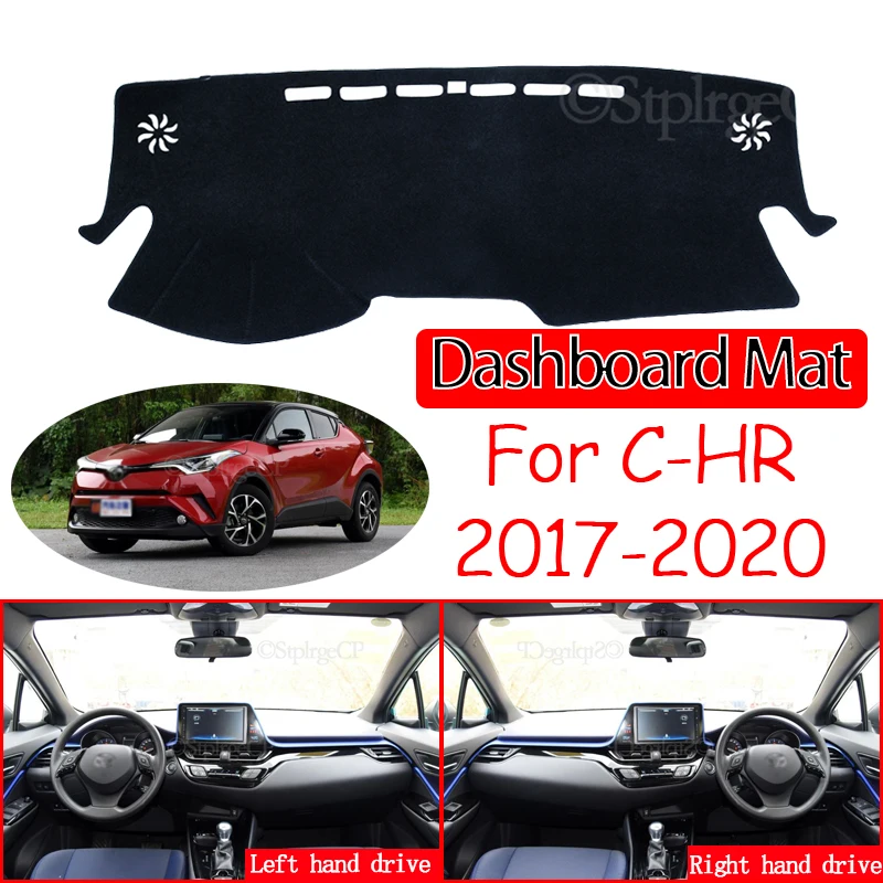 Pentru Toyota C-HR 2017 2018 2020 CHR C HR Anti-Alunecare Mat tablou de Bord Dash Pad Acoperire Parasolar Dashmat Proteja Covorul Accesorii Auto