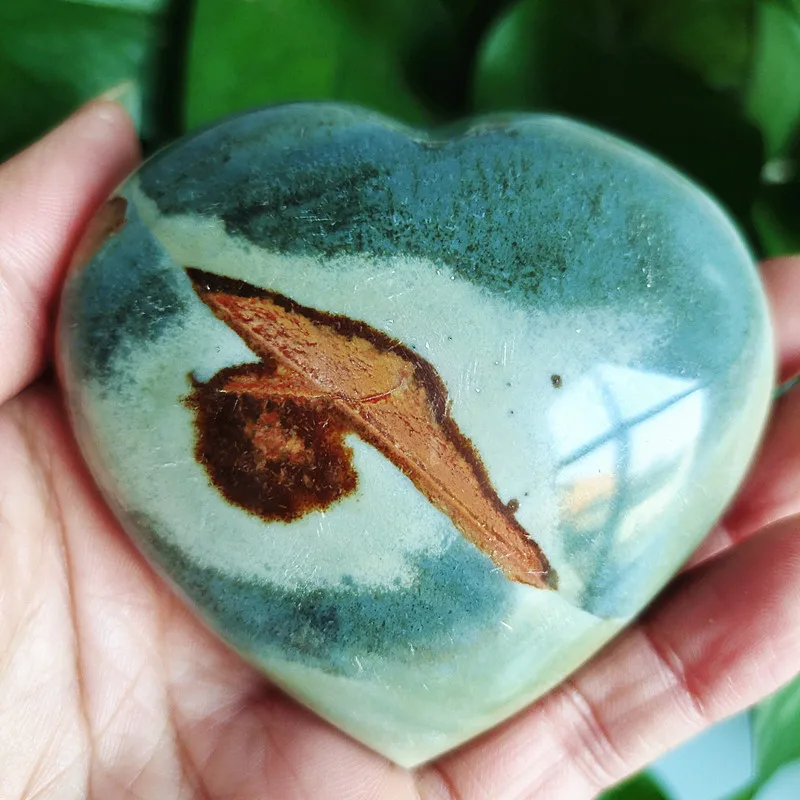 AAA Naturale de mare inima de piatra piatra de cristal mineral specimen de cristal stonLove ornament