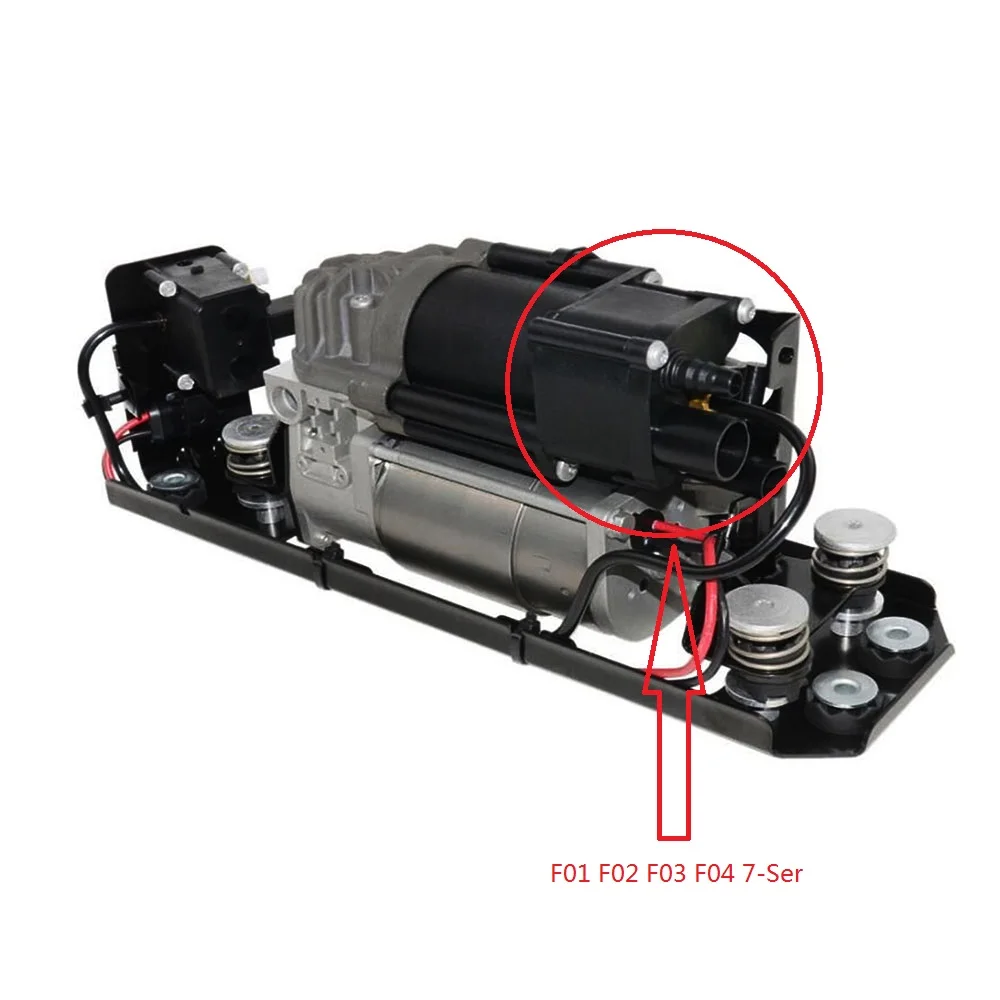 Suspensie pneumatică Compresor de Aer Cu Valva bloc Pentru BMW F01 F02 F03 F04 740i 750i F11 F07 F11N 520 525 37206789450 37206864215