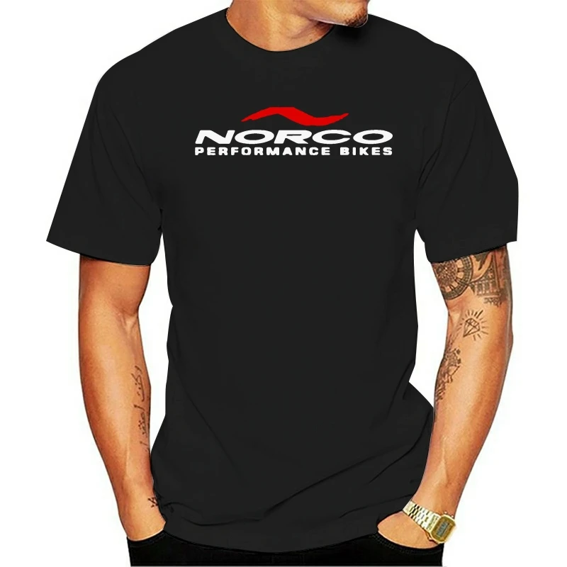 Moda casual tricou Norco Performanță Biciclete Bărbați Amuzant Alb Negru T-shir S M L XL 2XL 3XL NP Bumbac
