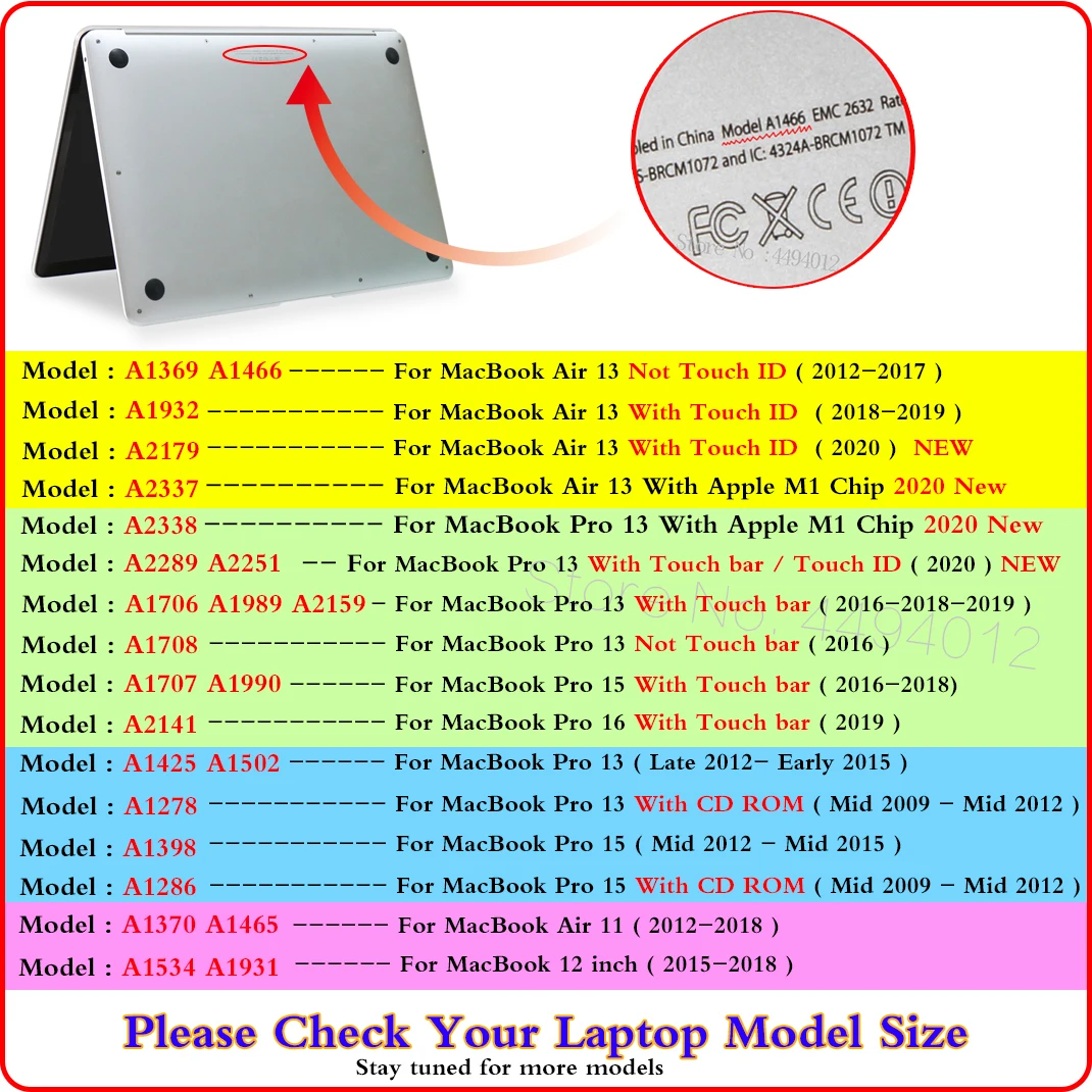 Pentru Apple Macbook Pro 13 Caz M1 Chip A2338 2020 Nou Atingeți Bara De Pro 16 11 12 15 Caz Pentru Macbook Air 13 Caz A2337 A2179 Funda