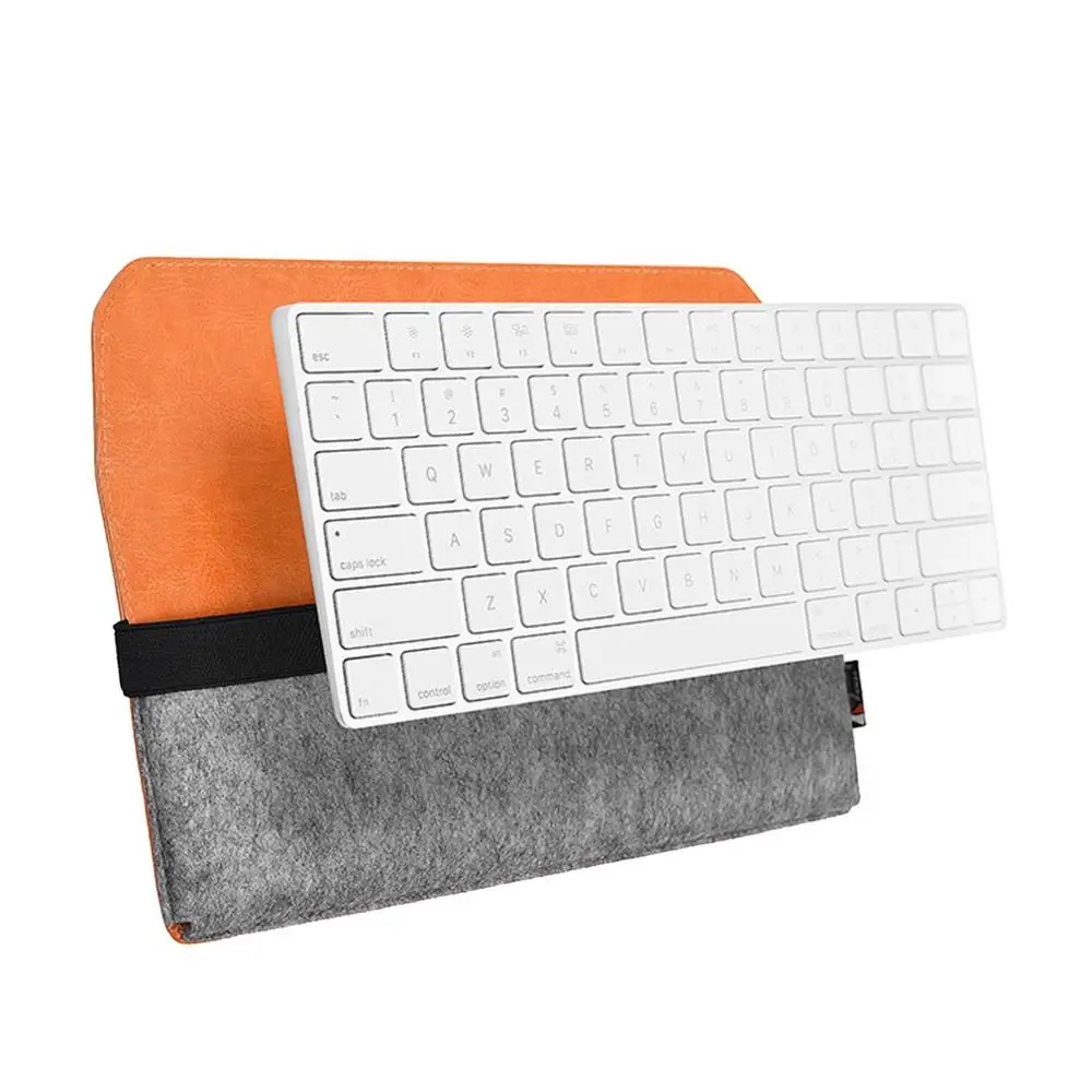 Protecție Tastatură Moale Maneca Pentru Apple Magic Tastatură Bluetooth Wireless Keyboard Dovada De Praf Simțit Depozitare Pungă De Protecție