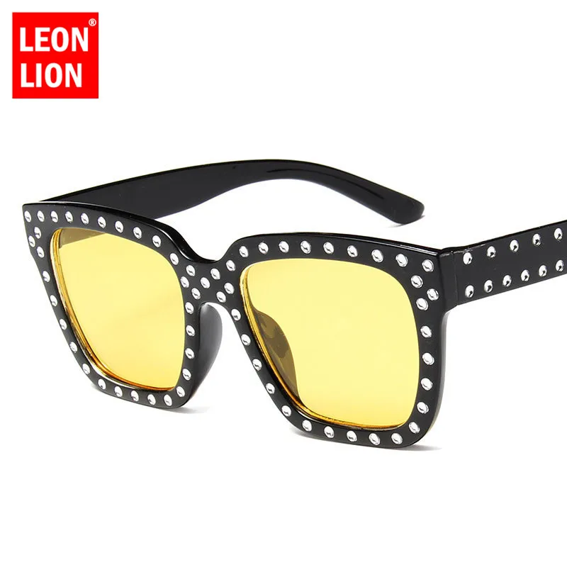 LeonLion 2021 Vintage de Lux ochelari de Soare din Plastic, Femei/Bărbați Bomboane de Culoare Doamna Ochelari de Soare Retro Clasic Călătorie în aer liber UV400