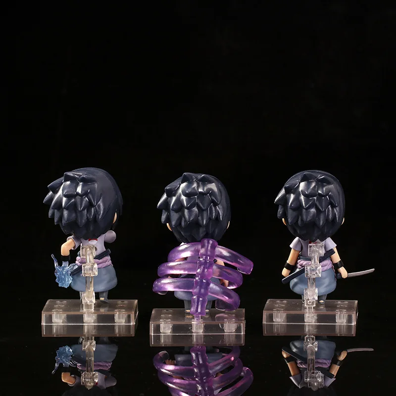 3pcs/set Japonia Salt Naruto Acțiune Figura Kakashi, Sakura, Sasuke, Itachi Obito Gaara PVC Jucarii Model de Figurina 8cm