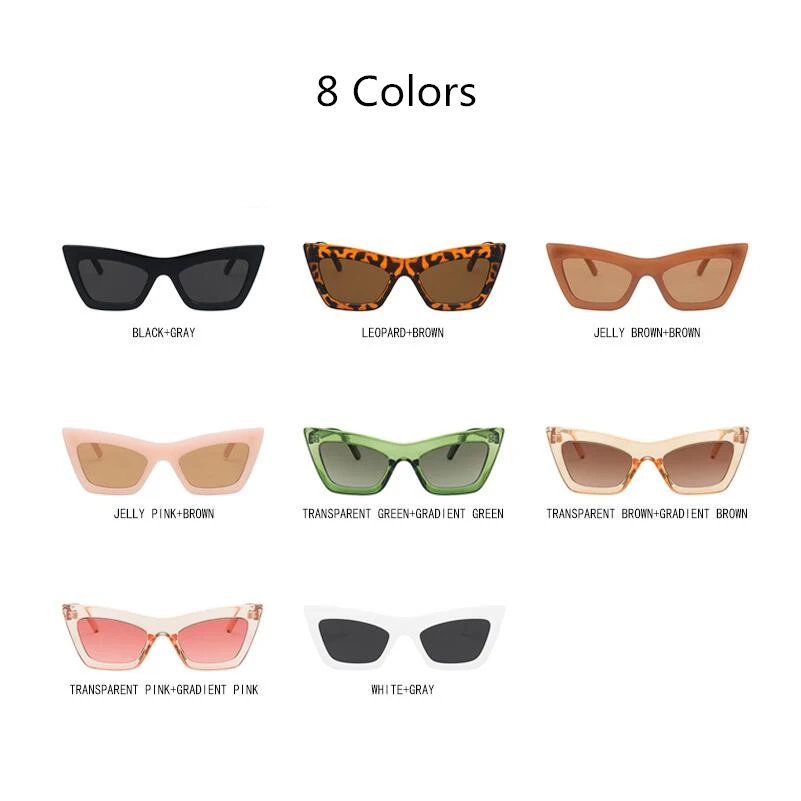 Noul Brand de Lux ochelari de Soare pentru Femei 2021 Tendință Celebrele Bomboane Ochi de Pisica ochelari de soare de Designer de Epocă Ochelari de Soare Pentru Femei Retro Nuante