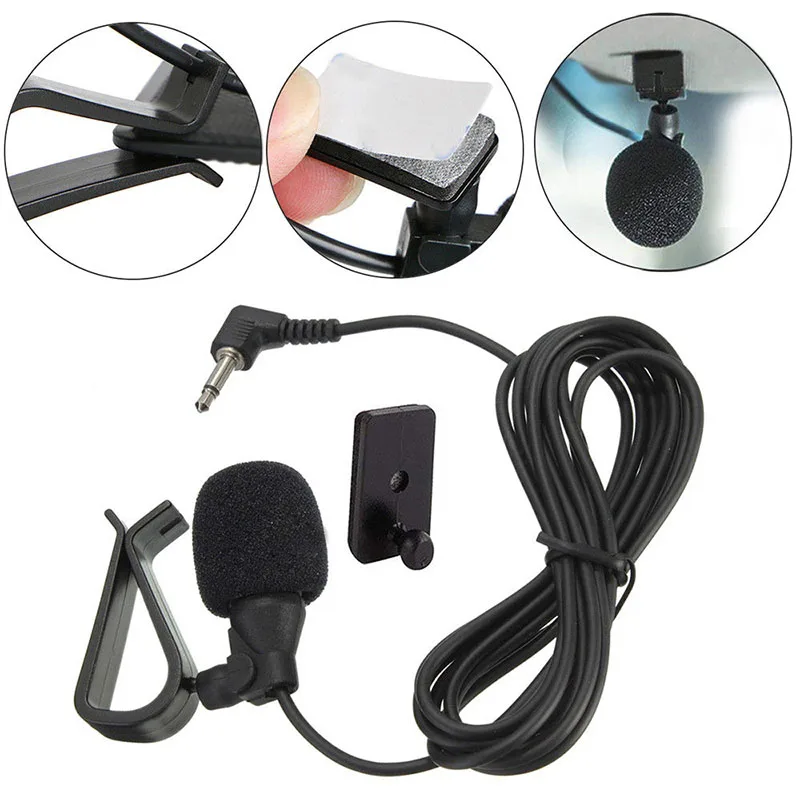 Pentru Pioneer CD-VM1 4,5 V Bluetooth Microfon Extern 3m Pentru Auto Pioneer Stereo Receptor Radio de 2,5 mm Conector Mufa Micro telefon