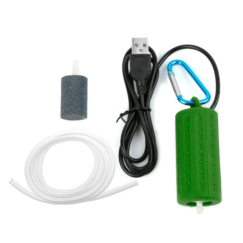 Portabil Mini USB Acvariu Rezervor de Pește de Oxigen Pompa de Aer Mut Energie Salva Compresor
