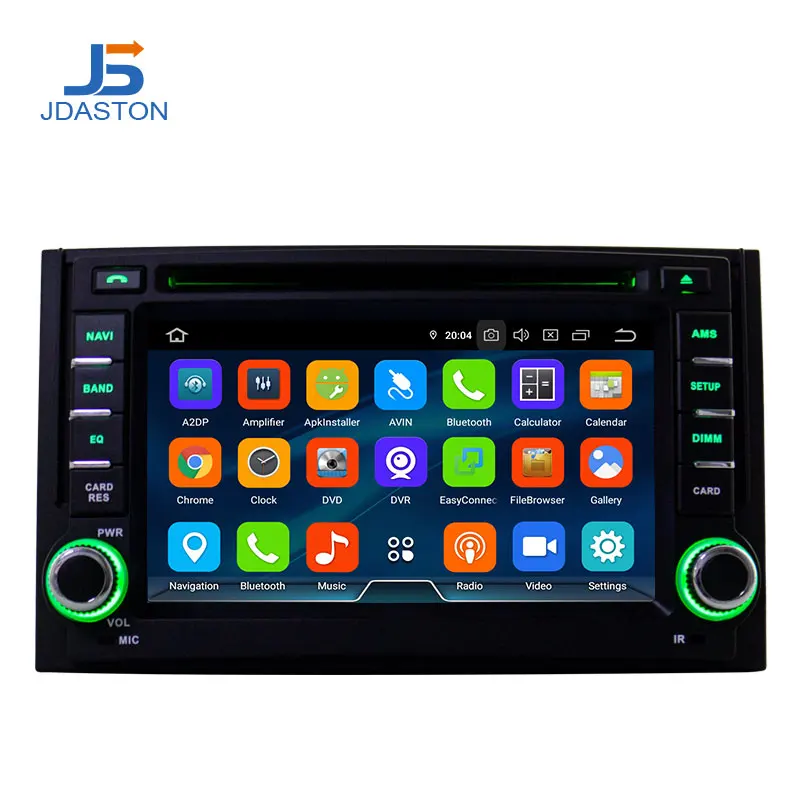 JDASTON Android 10 Mașină de Player Multimedia Pentru Hyundai Grand Starex H1 iLoad i800 4G+64G Auto 2Din Radio Stereo de Navigare GPS DVD