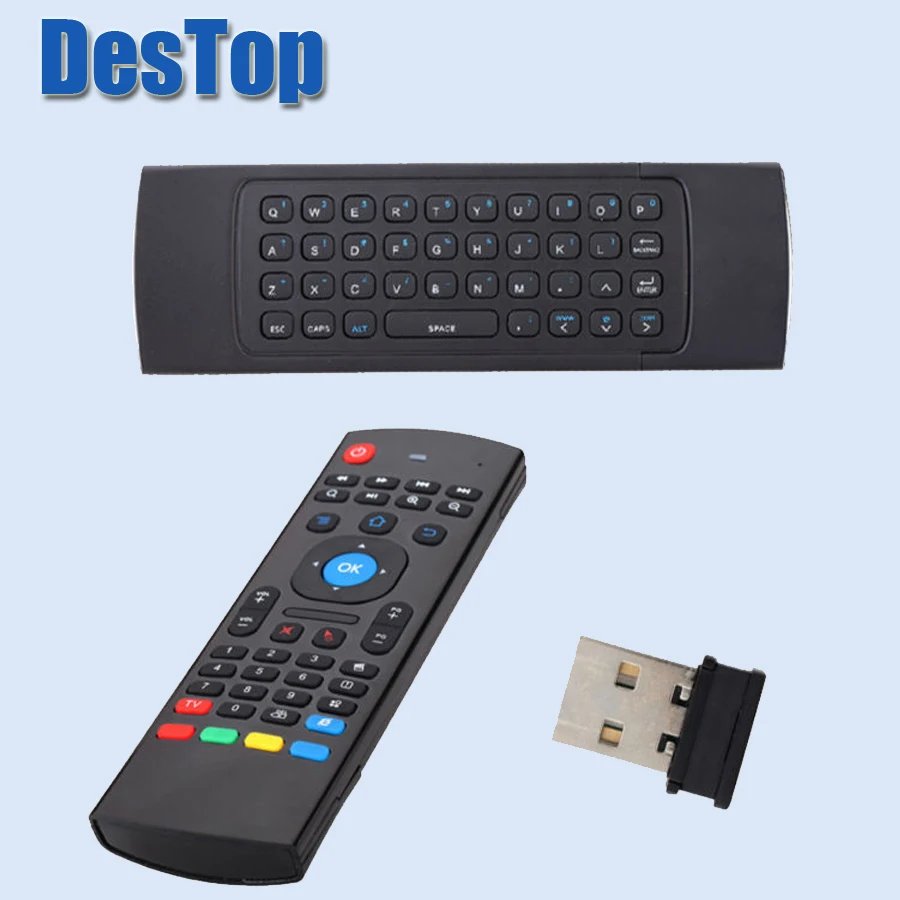 10BUC Control de la Distanță MXIII Air Mouse Tastatura Mini Wireless Cu IR Modul de Învățare inteligent de Control de la Distanță Tastatură Android TV Box