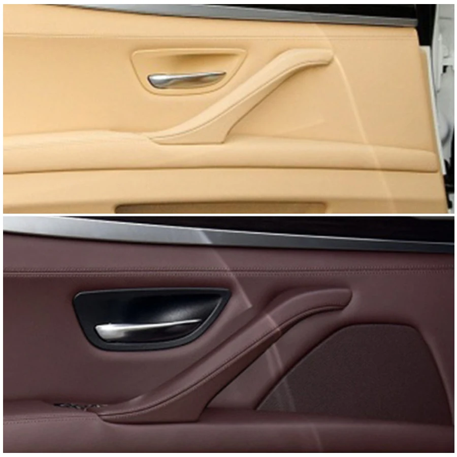 Piele Auto Interior Usa Maner Interior Usa Panou Trageți Capacul Ornamental Pentru BMW Seria 5 F10 F18 525i 528i 530i 2011-2017