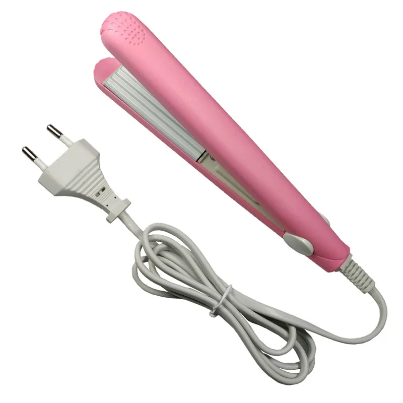 Un mini fier de par roz placă ondulată electric ondulator curl instrumente de modelare