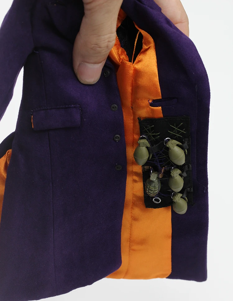 1/6 Scară Figura Accesoriu Joker Haine Pistol Cutit Grenadă de Model de 12 inch de Acțiune Figura Corpului