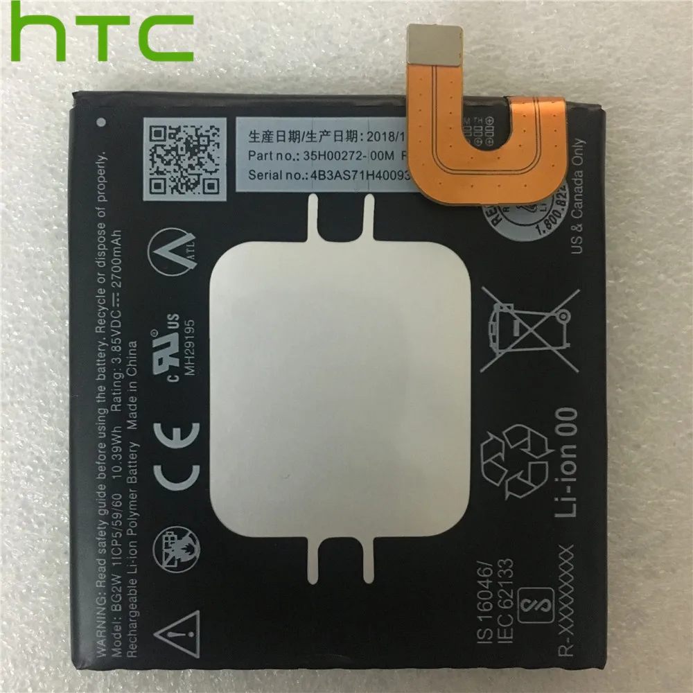 HTC Original 2700mAh BG2W Baterie Pentru HTC Google Pixel 2B Pixel 2 Muski Telefon Mobil de Înlocuire Baterii Li-ion Cadou de Instrumente