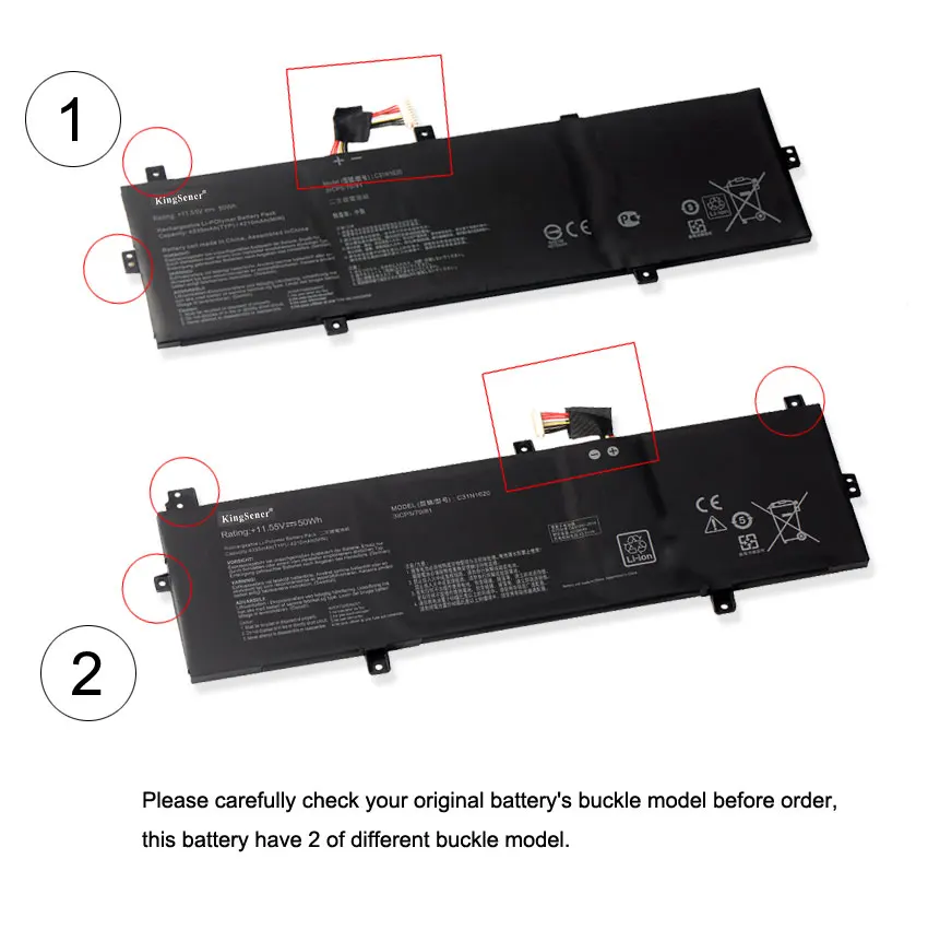 Kingsener C31N1620 Baterie Laptop pentru Asus ZenBook UX430 UX430UQ UX430UQ-GV015T PRO PU404 PU404UF 11.55 V 50WH