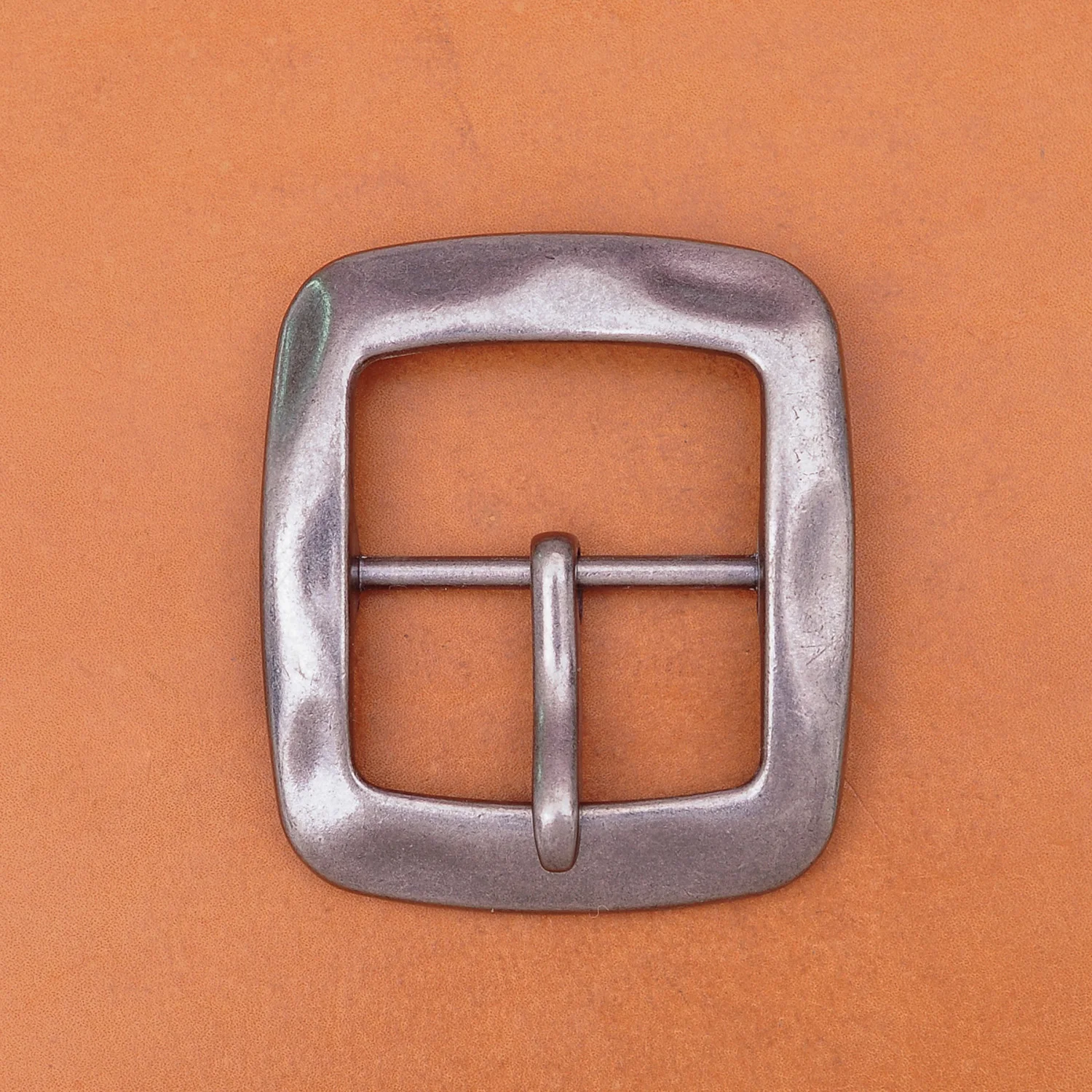 Heavy Duty Calitatea de Argint de Epocă Pătrat Bar Centru Cataramă de Pin pentru Leathercraft Centura se Potrivesc 40mm Curea