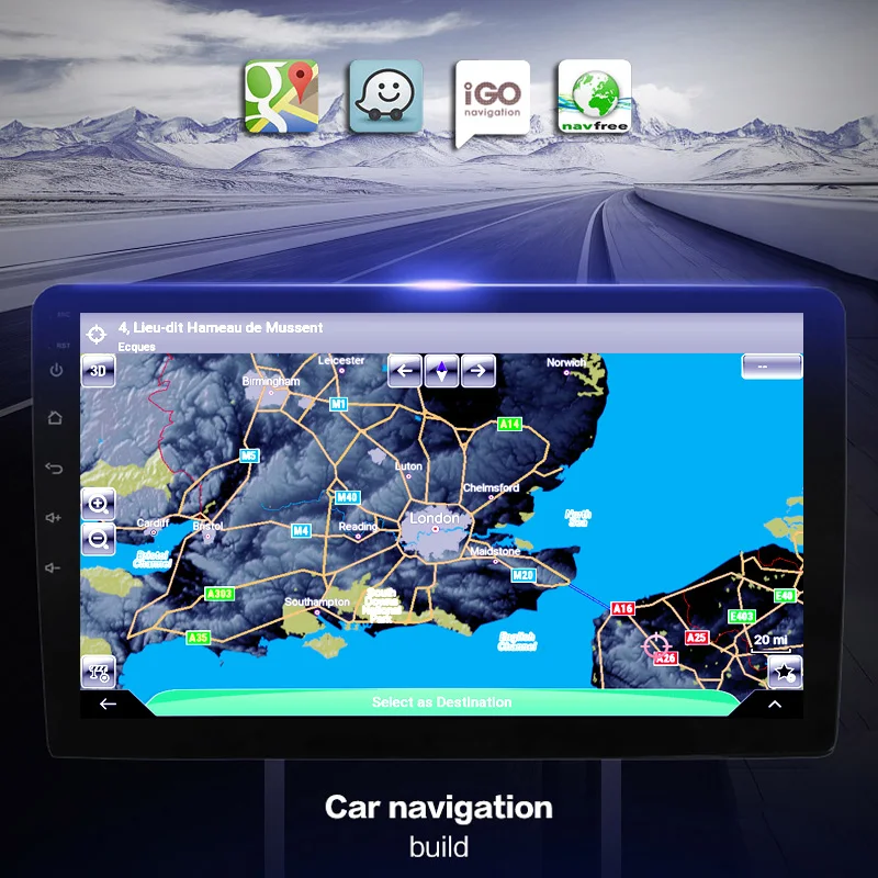 2G RAM 9 inch Pentru Toyota AGYA/WIGO 2013-2019 Android 9 Șef Unitate GPS Stereo cu AUX WIFI