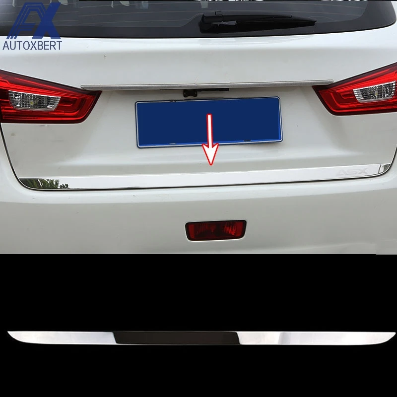 AX-Spate, Usa Portbagaj Capacul Hayonului Tapiterie Pentru Mitsubishi ASX Outlander Sport 2011-2017 Chrome Turnare Garnitura Benzi Styling