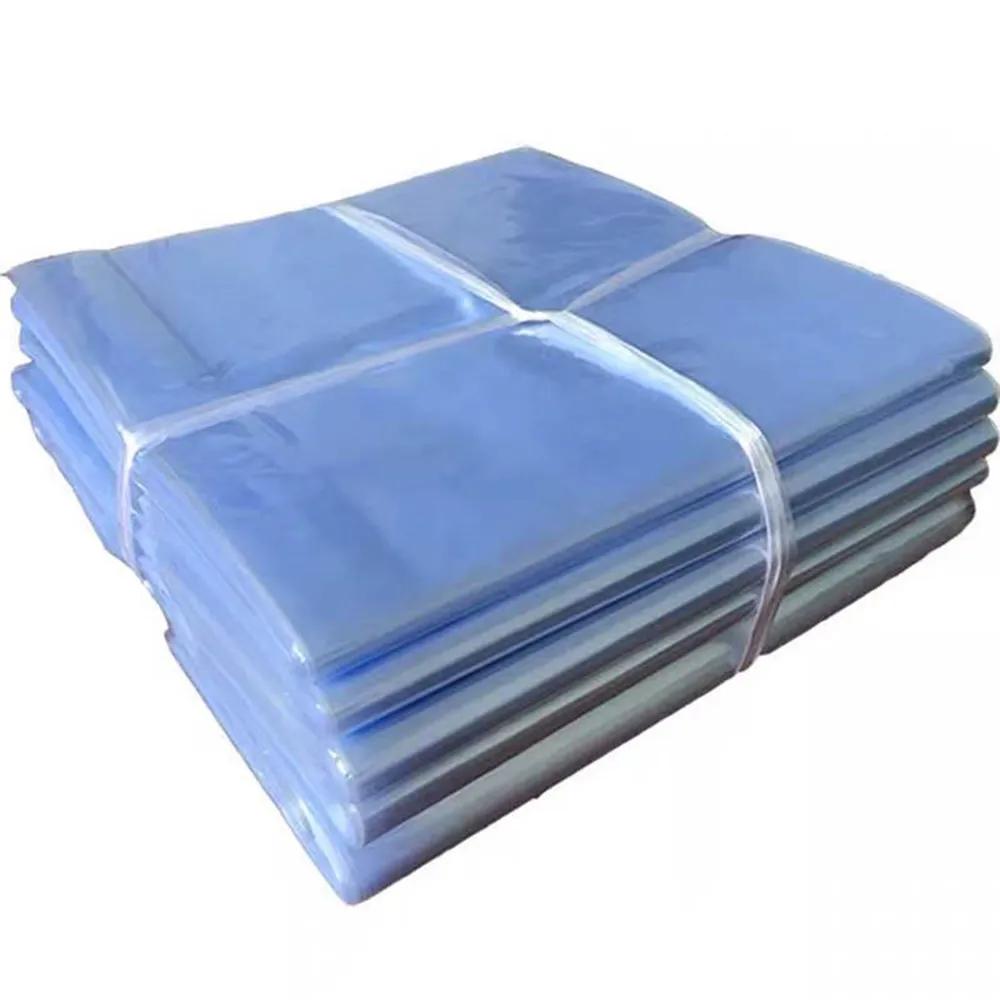 100buc/lot PVC Transparent Ambalaj de Plastic Sac de Folie Shrink Film Sac de Căldură Termocontractabile de uz Casnic Cosmetice Alimentar Depozitare Pantofi