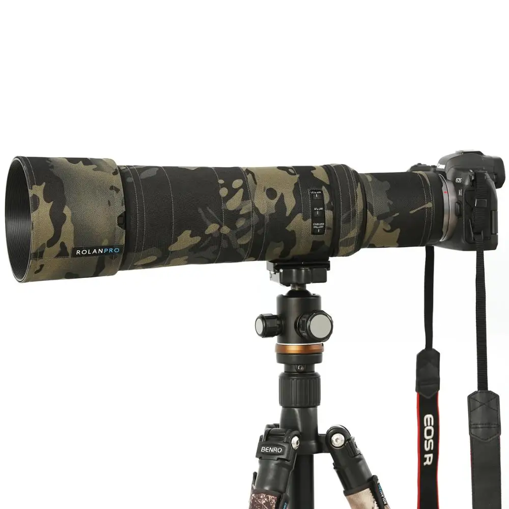 ROLANPRO Obiectiv Haina pentru Canon RF 800mm F11 ESTE STM Camuflaj husa de Ploaie Obiectiv Caz de Protecție Arme
