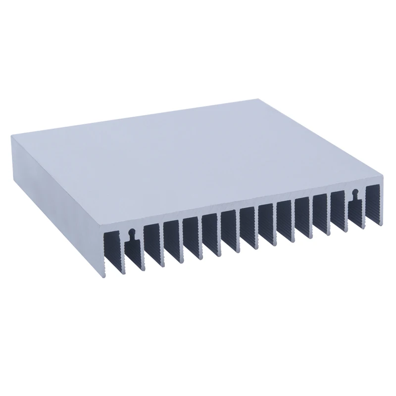 De mare Putere Amilifier Electronice IC LED Aluminiu radiator Radiator Radiator Chipset Disipare a Căldurii de Răcire-100x100x18mm