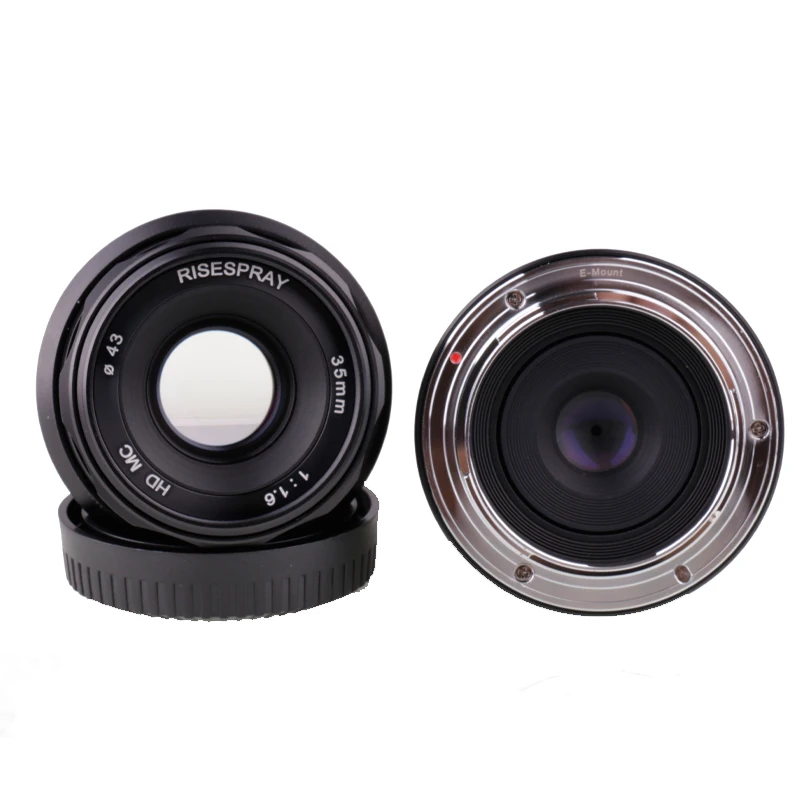 RISESPRAY MINI-35MM F1.6 lentilă aparat de Fotografiat APS-C Manual Obiectiv Fix Pentru Canon EOS-M Monta Camera Fierbinte de Vânzare