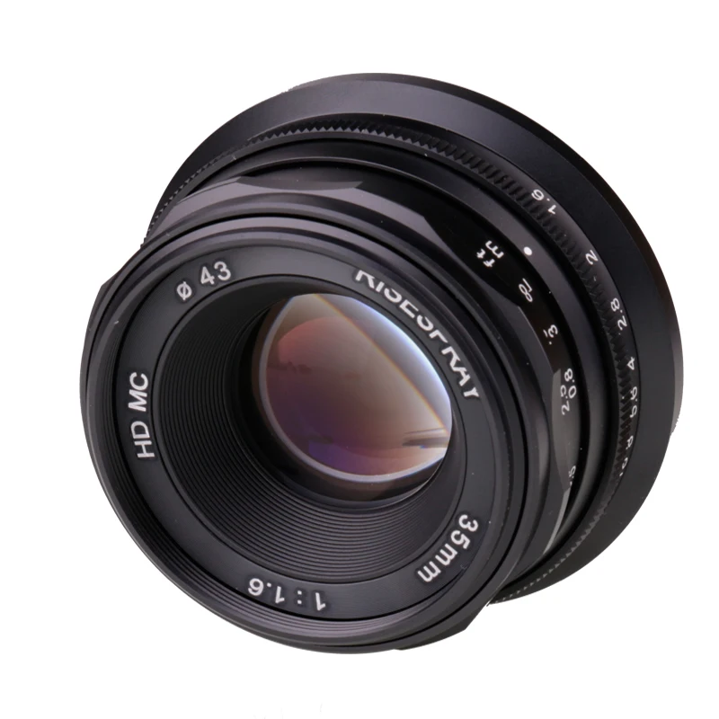 RISESPRAY MINI-35MM F1.6 lentilă aparat de Fotografiat APS-C Manual Obiectiv Fix Pentru Canon EOS-M Monta Camera Fierbinte de Vânzare