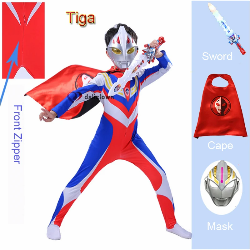 Copii Pentru Copii De Halloween Ultraman Tiga Zero Belial Ginga 