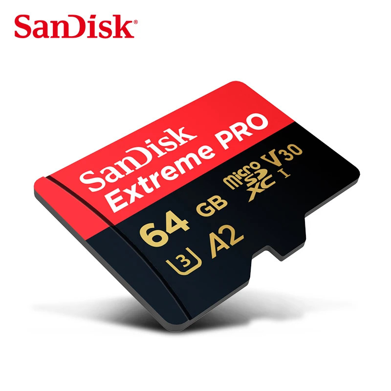 Card de Memorie SanDisk Extreme Pro Micro SD Card de 128GB, 256GB 64GB U3 V30 TF Card de Până La 170MB/s Flash Card de 32GB pentru Camera Drone