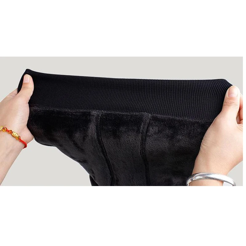 Nouă Femei Casual pantaloni de Iarna Gros fund Jambiere Cald Doamna pantaloni femei Pantaloni fleece & Codrin catifea pantaloni pentru femeie G0528