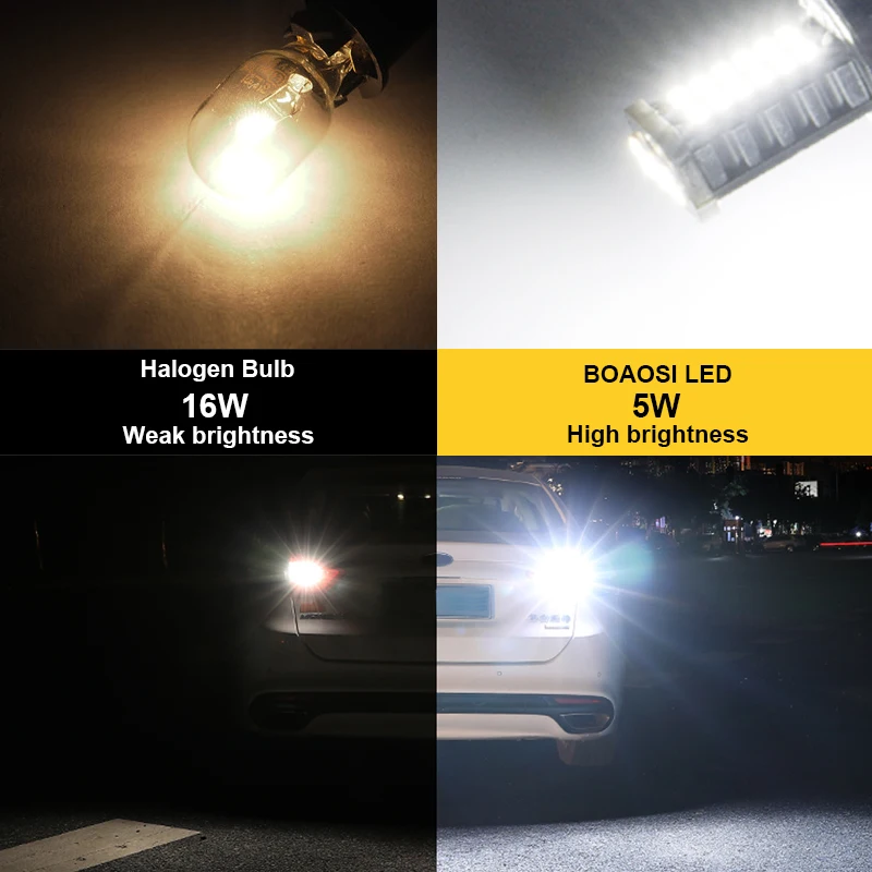 2x T15 LED W16W 4014 Chip Canbus rezervă de marșarier lampa de lumina Pentru Hyundai ix20 ix35, ix55 Matrice Moș crăciun a Căzut Tucson Veloster Solaris