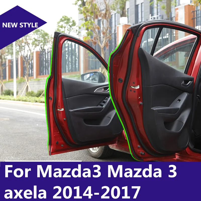 Pentru Mazda3 Mazda 3 axela-2017 Auto garnitura de Cauciuc de Izolare fonica Chederul Tapiterie Margine de Zgomot Ușa de Izolare Bandă de Etanșare