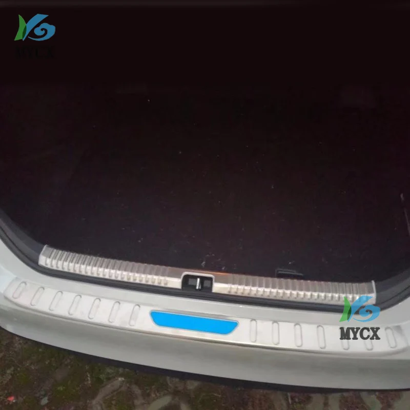 Pentru Toyota Camry XV70 2018 Interior din Oțel Inoxidabil Bara Spate Protector Guard plate Garnitura Pragului 2 buc Masina de Styling Accesorii!