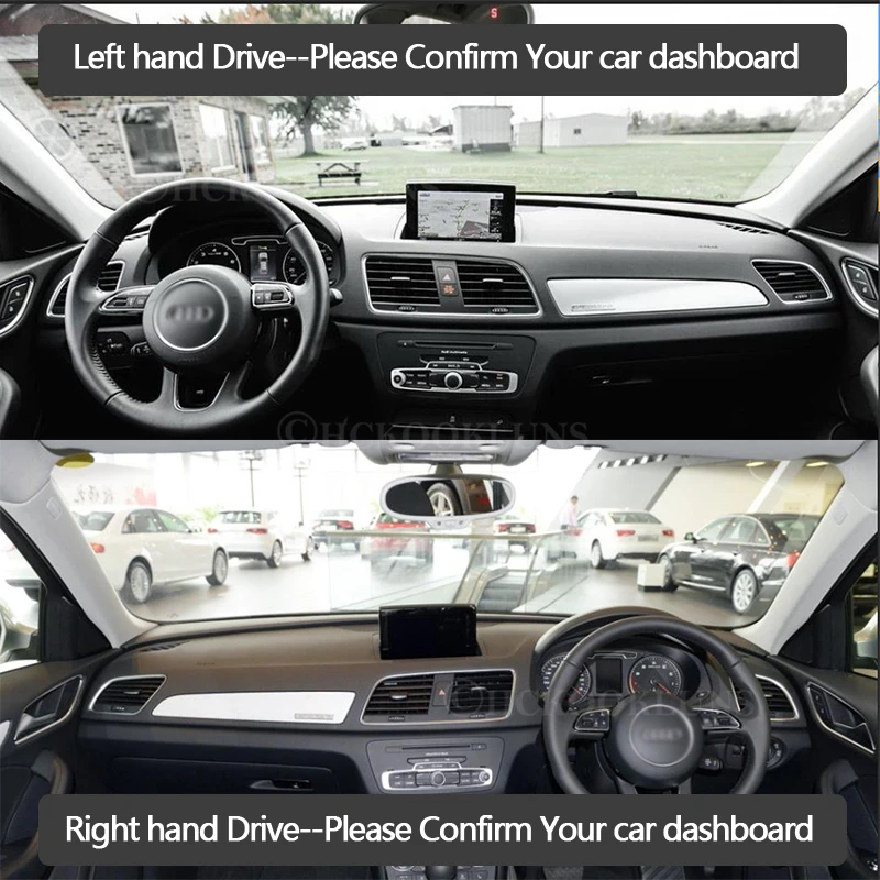 Tabloul de bord Capacul de Protecție Pad pentru Audi Q3 8U 2012 2013 2016 2017 Accesorii Parasolar Covor de Bord Acoperă Covor