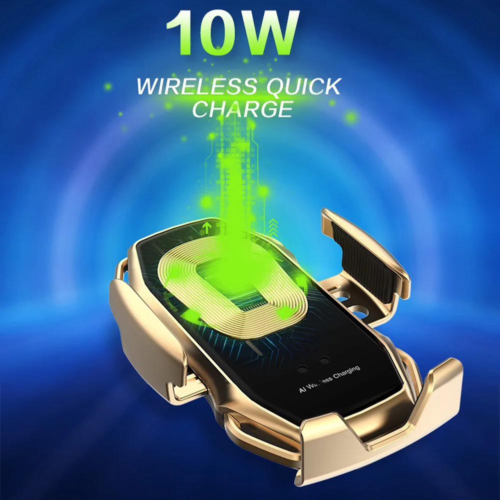 A5 Qi de Încărcare Rapidă Auto de Prindere de Montare în Mașină 10W Wireless Incarcator Auto Suport de Telefon Telefon Mobil de Încărcare Rapidă Suport pentru iPhone