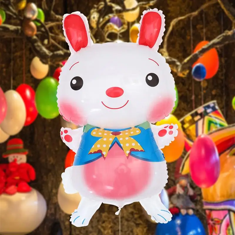 5pcs Minunat Iepure Gigant Baloane Desene animate Decorative Drăguț Balon de Folie pentru Ziua de nastere