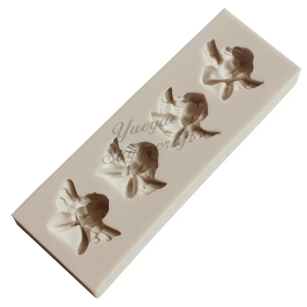Hotelul oferă cele mai bune Sugarcraft Înger copil mucegai silicon fondante mucegai tort de decorare instrumente de ciocolata gumpaste mucegai