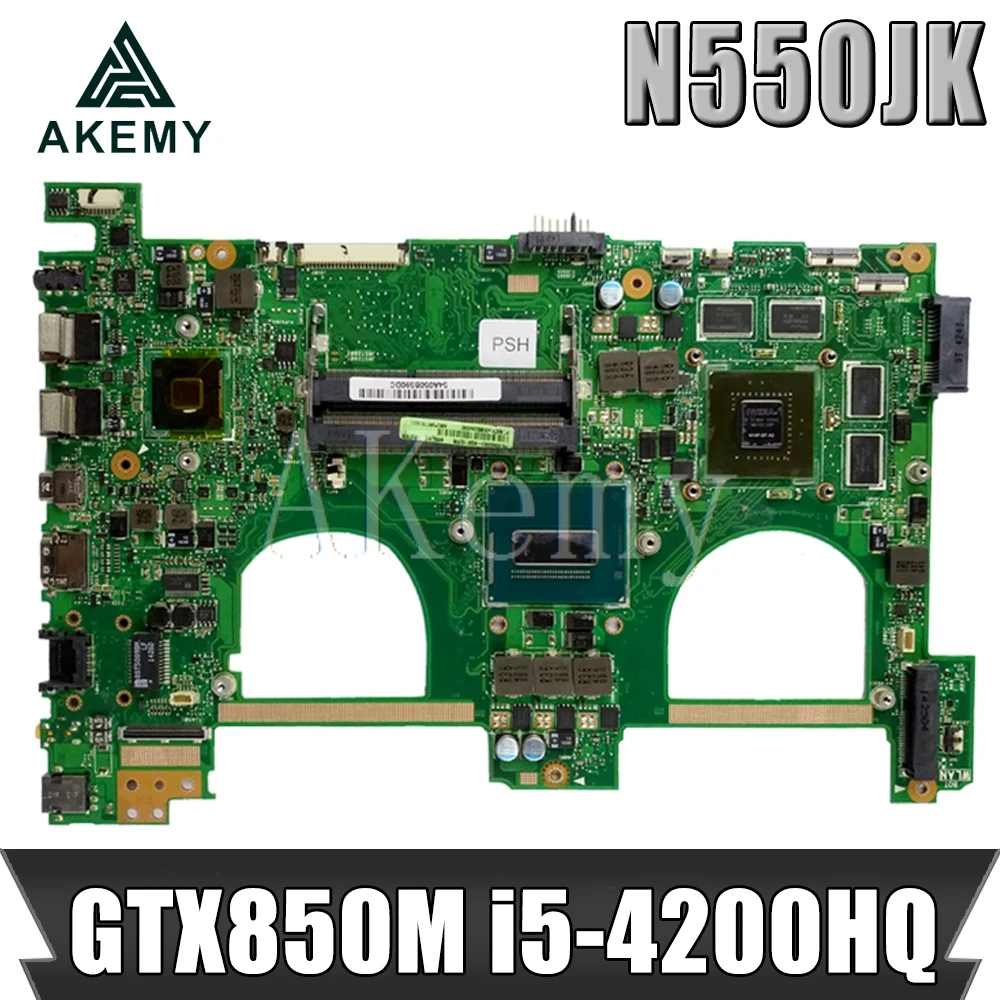 Noua Placa de baza Pentru Asus N550JK N550JV G550JK G550JV N550J G550J Laotop Placa de baza N550JK Placa de baza W/ i5-4200HQ GTX850M