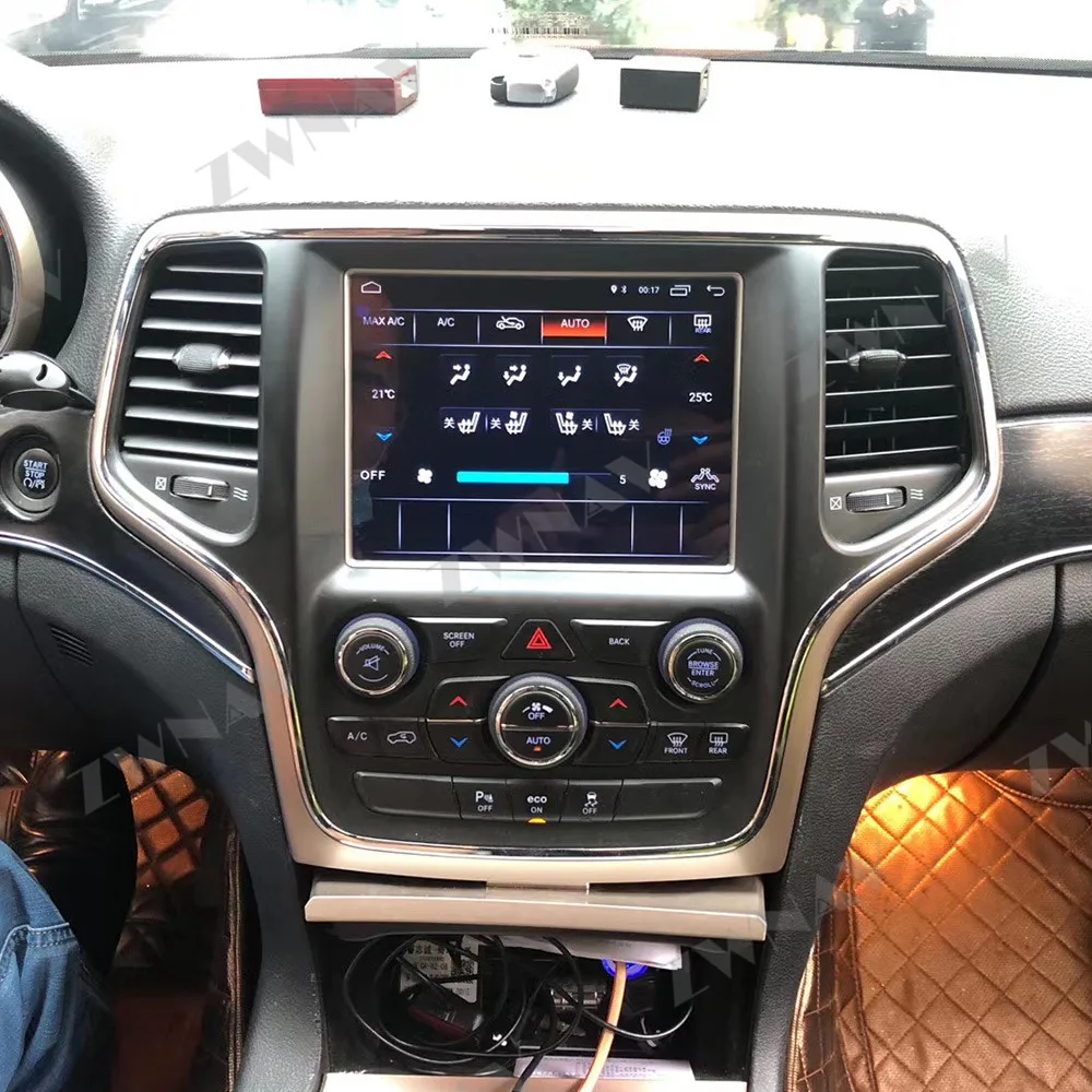 Tesla ecran vertical Pentru JEEP Grand Cherokee-2020 Android 10 Mașină de Player Multimedia Navigatie GPS Radio stereo Unitatea de Cap