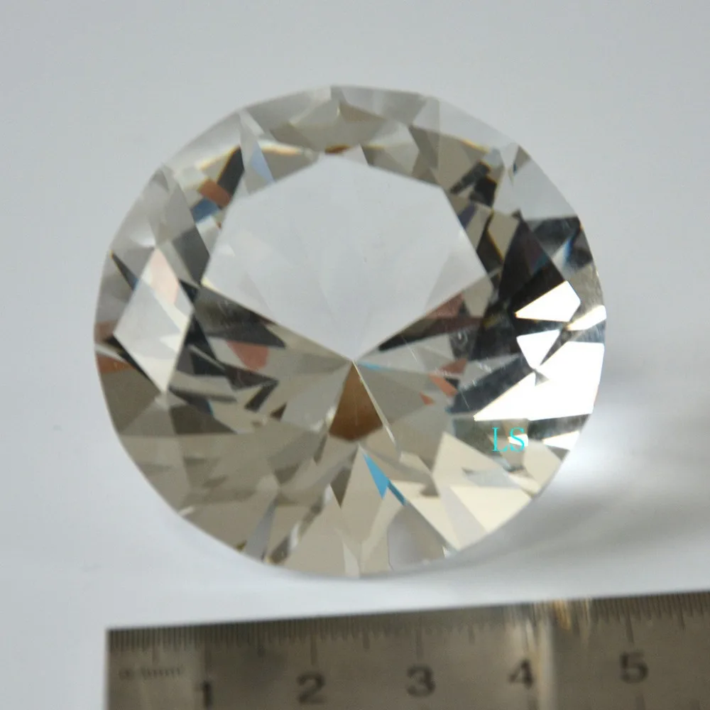 60mm sticla cristal bijuterii cu diamante ambarcațiuni Forma de Diamant Cristal Stras Prespapier Petrecere de Nunta Favoruri Acasă Decorare Cadou