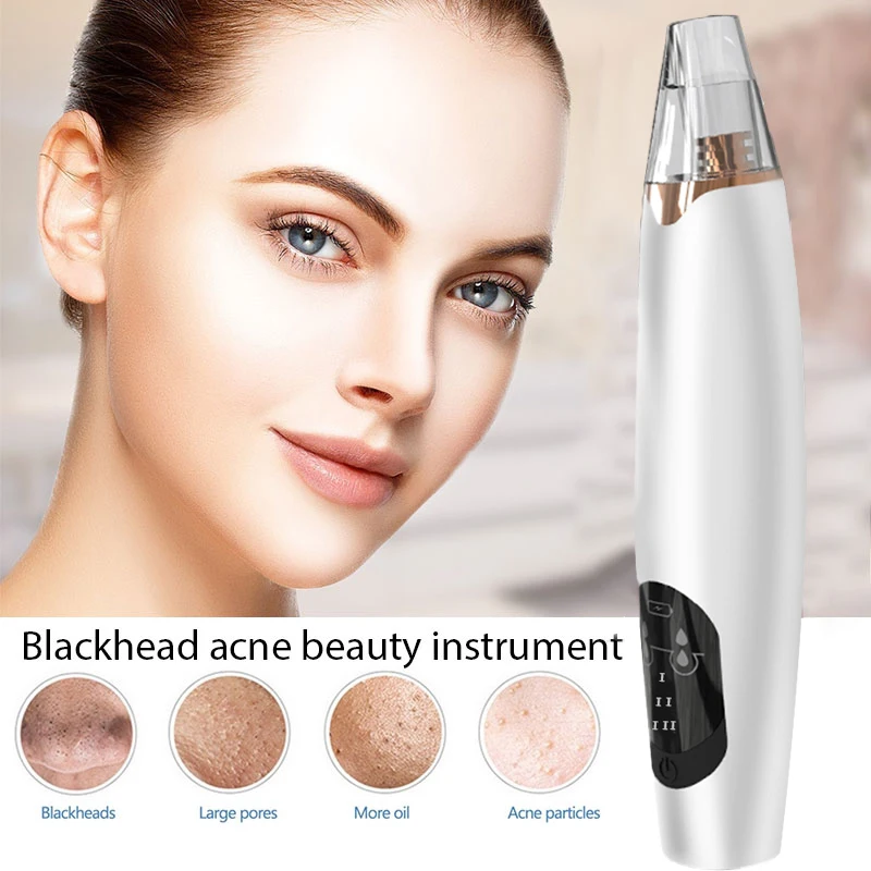 Cap negru Curat Rapid ABS Îngrijire a Pielii de Frumusete Faciale de Curățare Cosmetice Instrument de Moda Acnee Acnee Curat Clear Blackhead