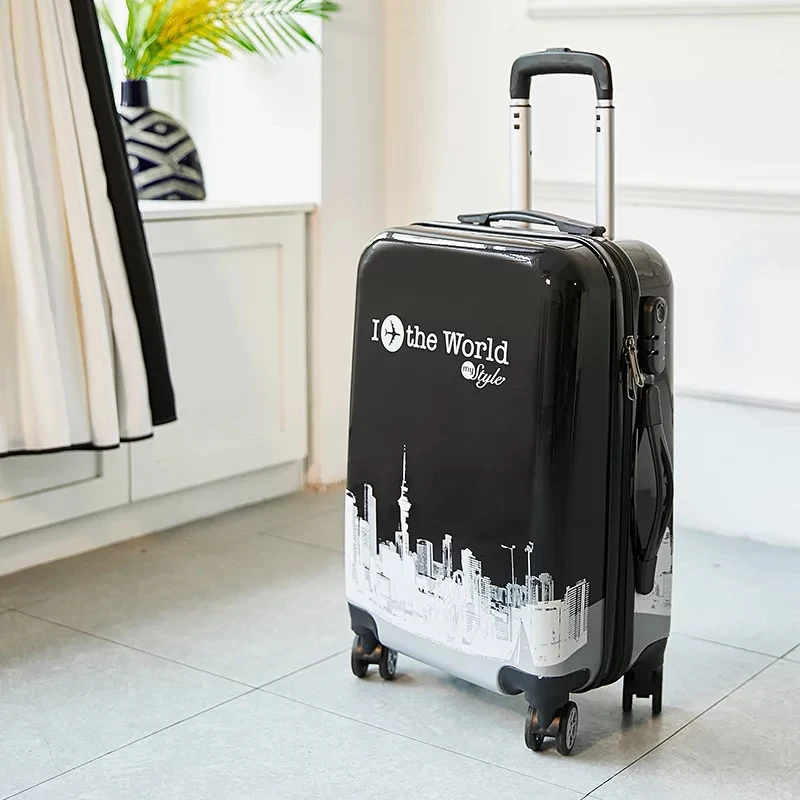 24 inch, ABS+PC valiza de Călătorie cărucior de bagaje 20