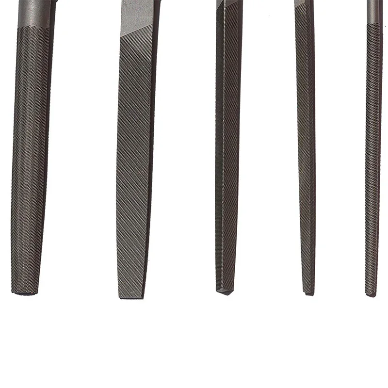 Oțel Carbon de înaltă Set de Fișiere cu Mânere din Lemn Rasp Fișier pentru Lemn, Metal, Plastic, 5 Piese (din Otel Fișier)