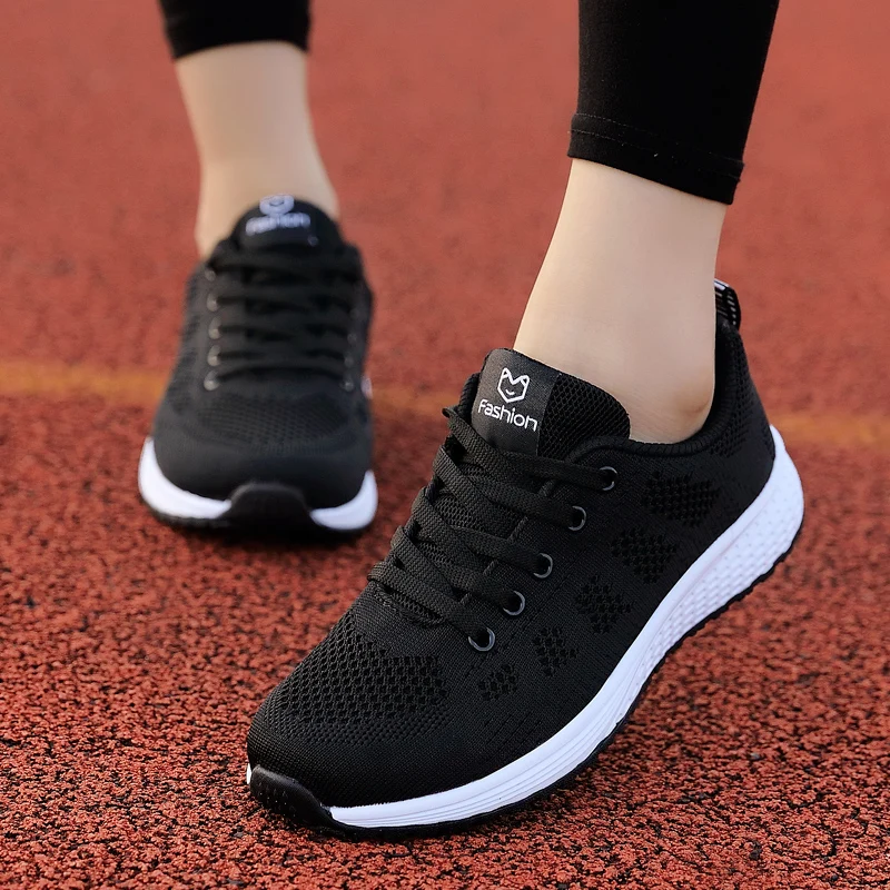 Noi Adidași de Marcă de Pantofi pentru Femei 2020 Femeie Adidasi Sport în aer liber Pantofi Confortabil Dantelă Sus Vulcaniza Pantofi de Tenis De Mujer