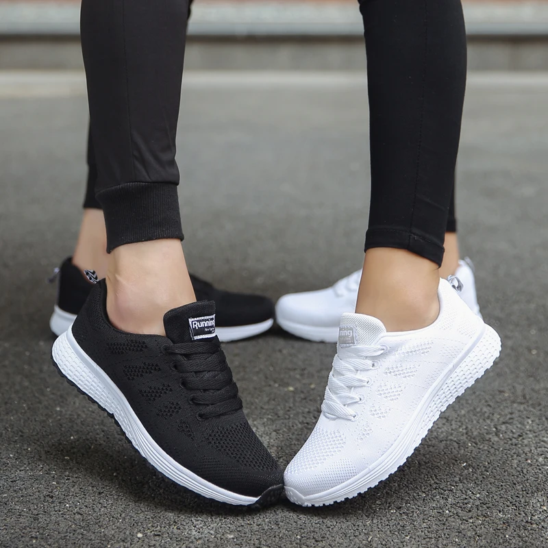 Noi Adidași de Marcă de Pantofi pentru Femei 2020 Femeie Adidasi Sport în aer liber Pantofi Confortabil Dantelă Sus Vulcaniza Pantofi de Tenis De Mujer
