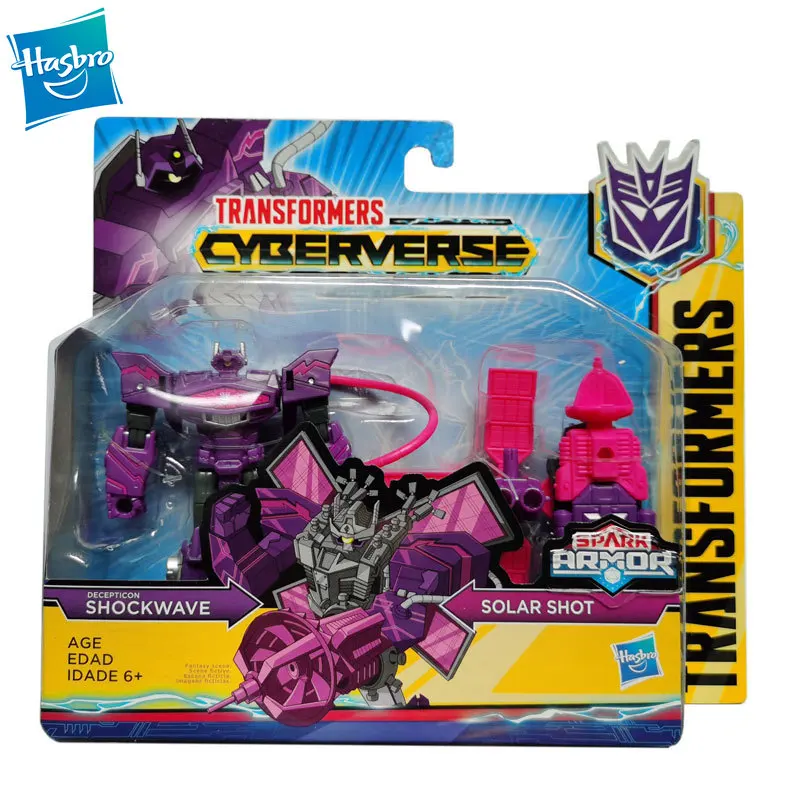 Hasbro Transformers Cyberverse Puterea Scânteie De Energie Seria Armura Shockwave Starscream Acțiune Figura Jucarii Model E4219