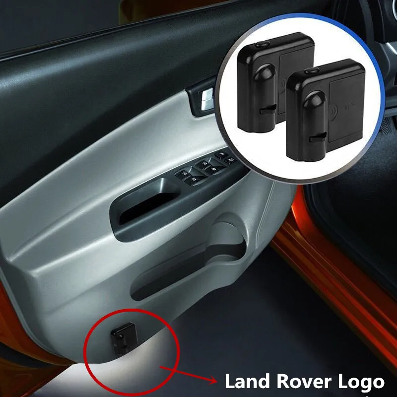 2 buc Auto LED Ghost Shadow Light bine ati venit Lampă Logo-ul cu Laser Proiector pentru Land Rover discovery 2 3 4 freelander 1 2 a9 accesorii