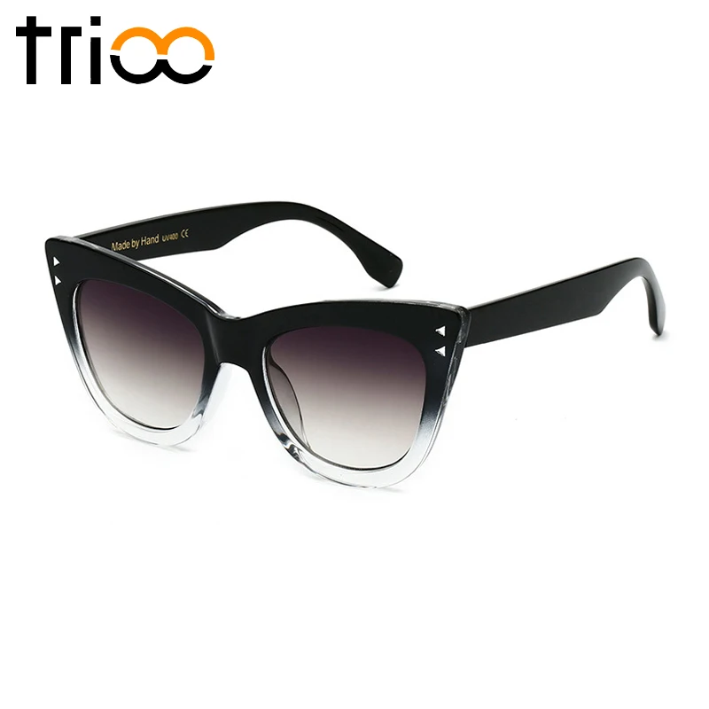 TRIOO Moda ochelari de Soare Ochi de Pisica Femela de Leopard Brand Nuante Oculos de sol Feminin Designer New UV400 Ochelari de Soare pentru Femei