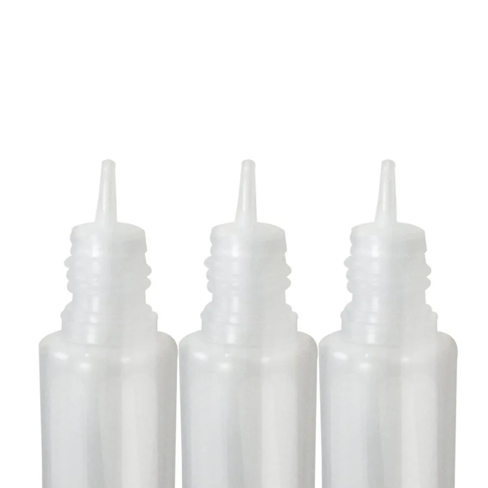 20buc 30ml Pen Style Ac Sticla Dropper Sticle de Plastic cu sigiliu Capac cu protecție pentru copii Și Lung Vârful Acului Sticla