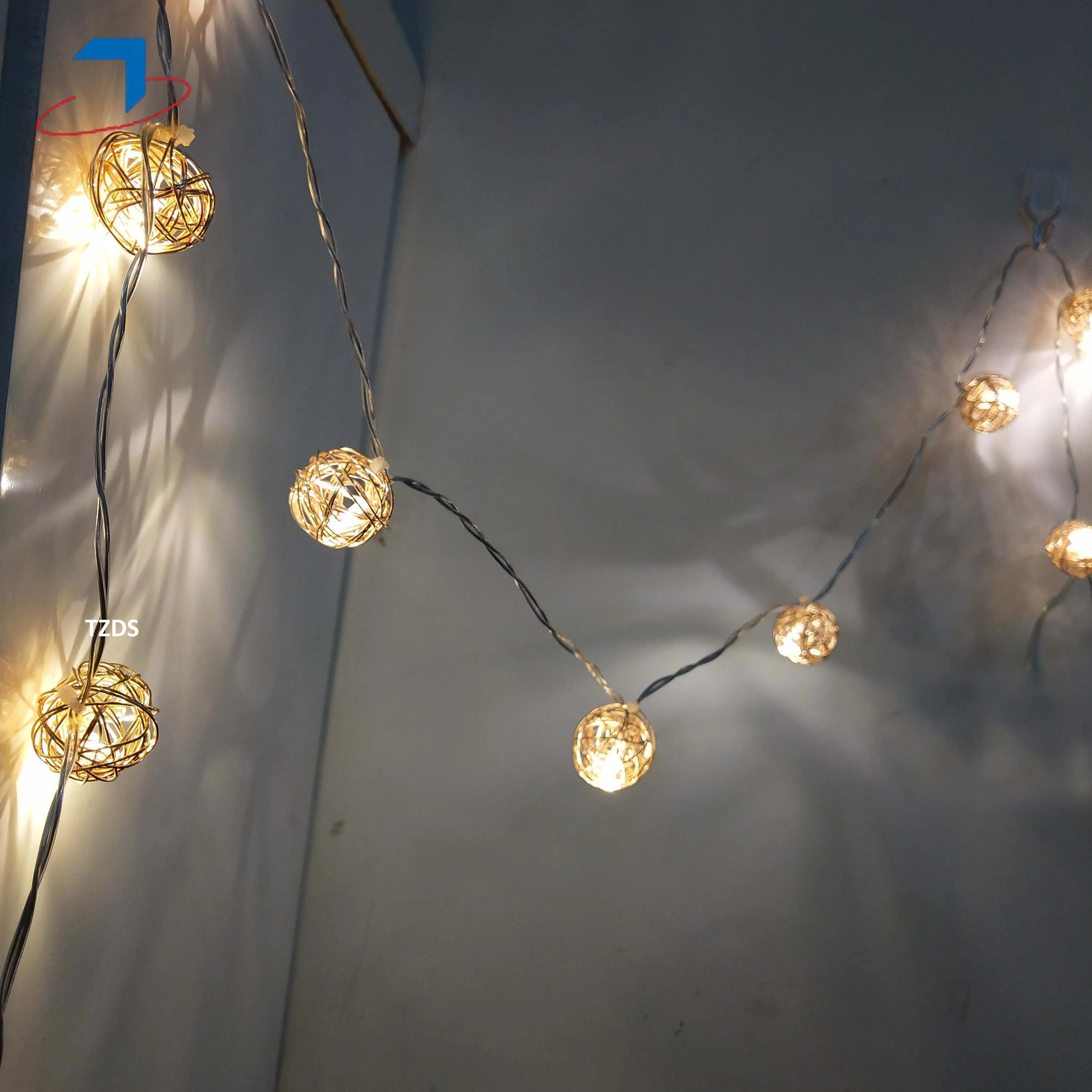 10 Led-uri Minge de Metal Șir de Lumină Fete de Moda Interior Dormitor petrecere pentru Romantic Festival Decor de Lumină Lampă cu LED-uri