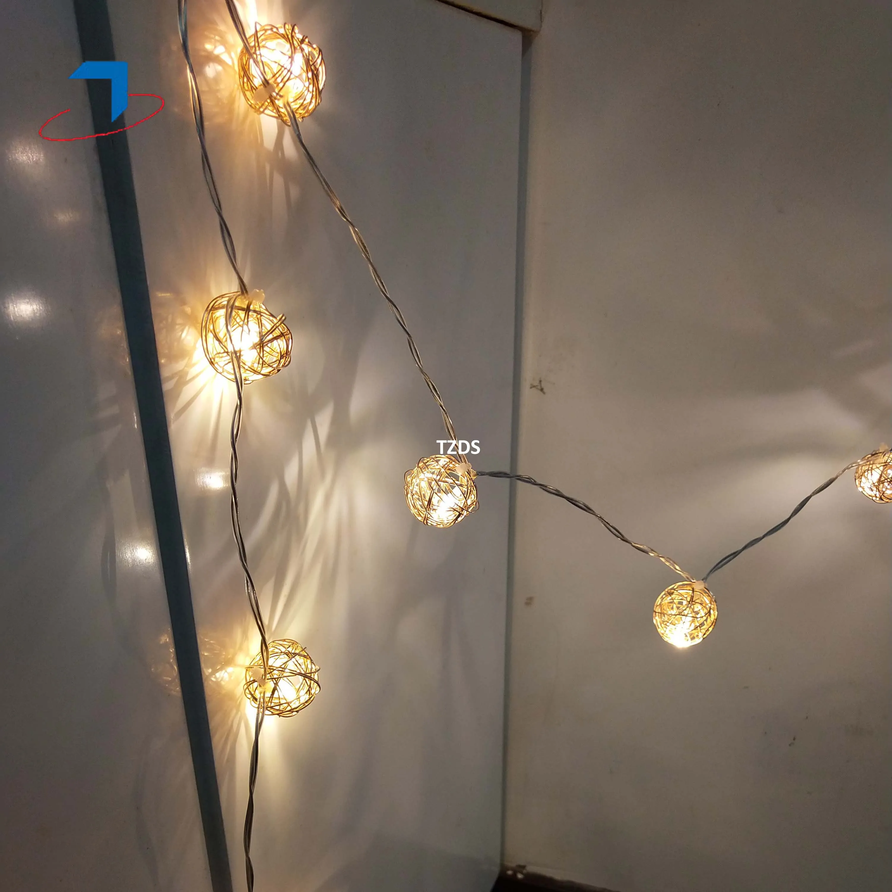 10 Led-uri Minge de Metal Șir de Lumină Fete de Moda Interior Dormitor petrecere pentru Romantic Festival Decor de Lumină Lampă cu LED-uri